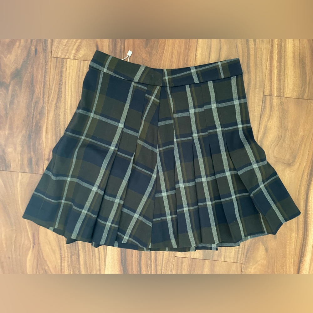 MANGO - Plaid Skirt